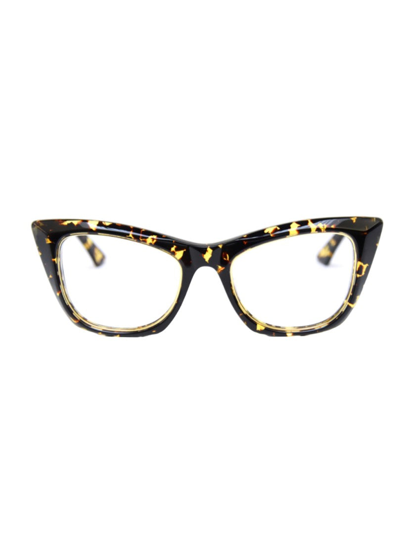 Kiurv Cat-Eye Florence Optical Frames With Tortoiseshell Pattern