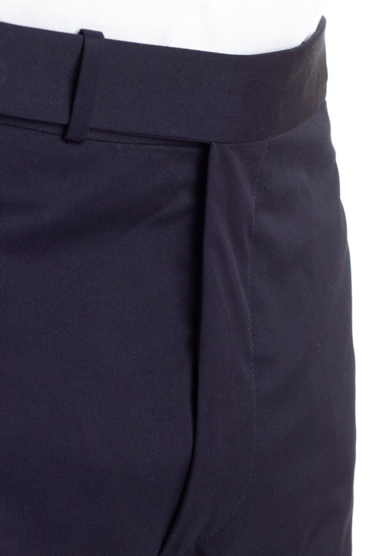 Tagliatore Newbros Cotton Satin Trousers