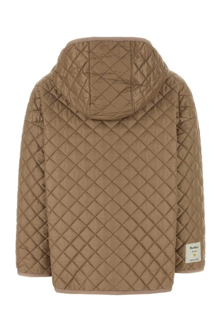 Mm The Cube Camel Polyester Leo Reversible Jacket
