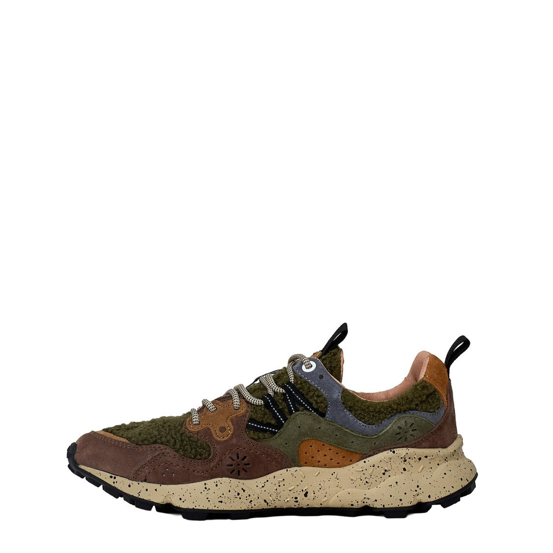 Flower Mountain Yamano 3 Uni Suede Mesh Sneakers