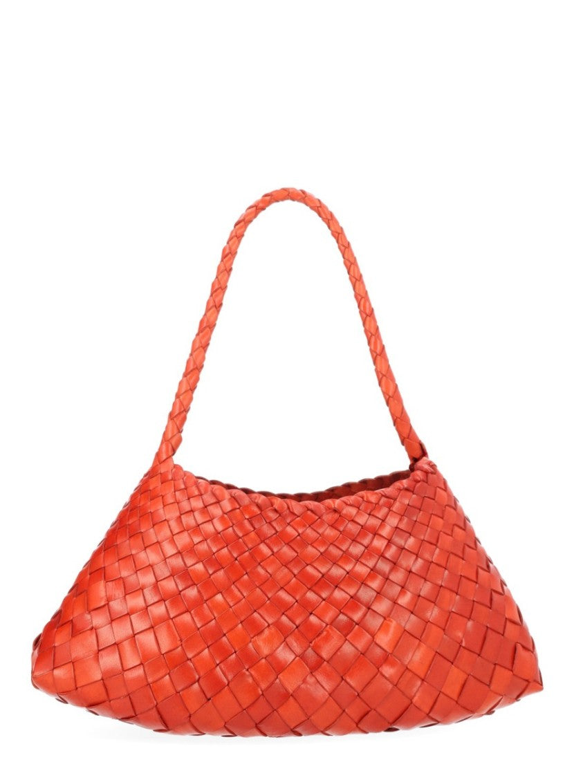 Dragon Diffusion Rosanna Textured Woven Leather Bag