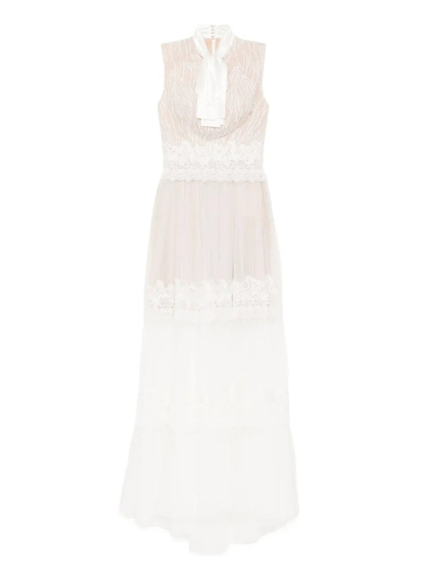 Saiid Kobeisy Lace Long Dress