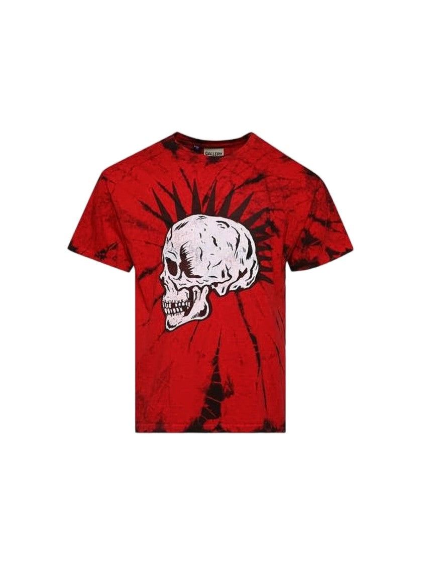 Gallery Dept. Red Tie-Dye Short-Sleeve T-Shirt