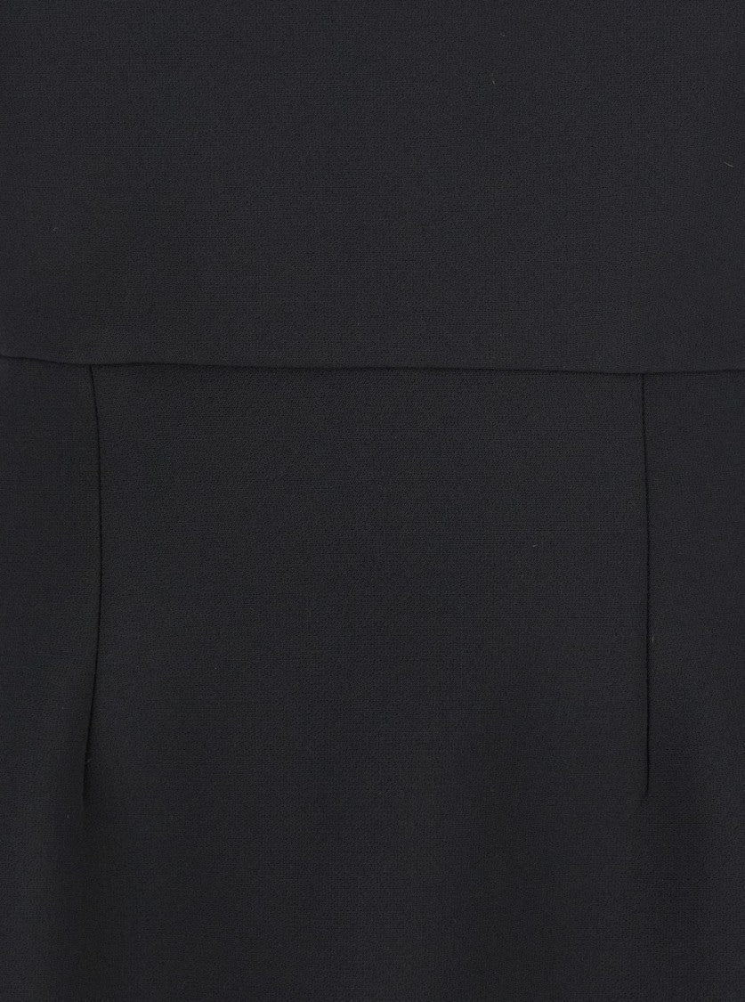 Plain Sleeveless Mini Dress