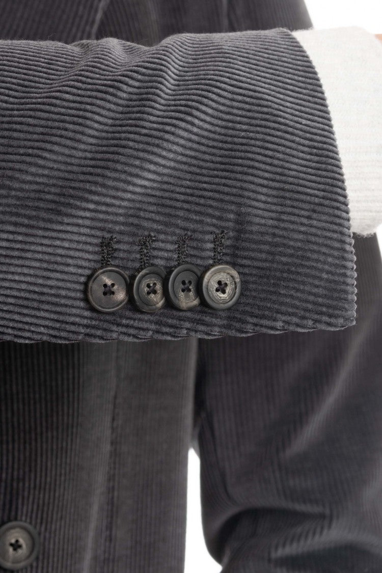 Tagliatore Double-Breasted Cashco Velvet Jacket Mod. Montecarlo