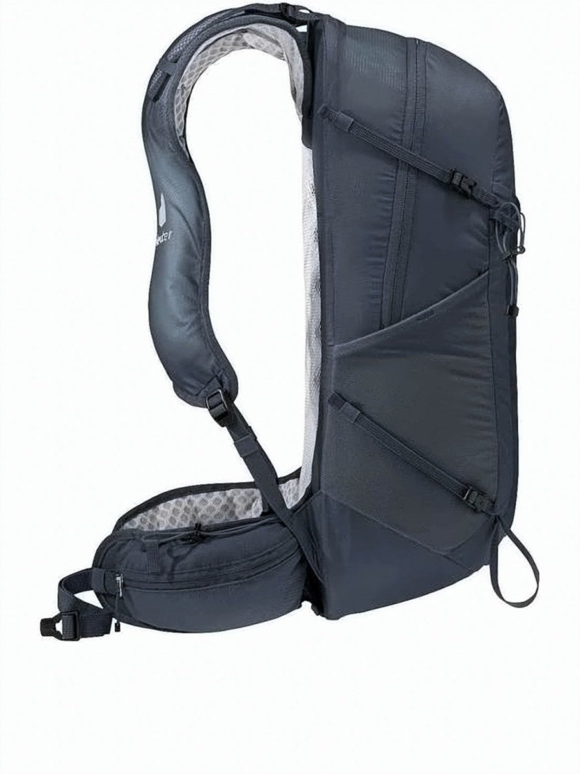 Deuter Streamlined Black Backpack With Recycled Polyamide Construction