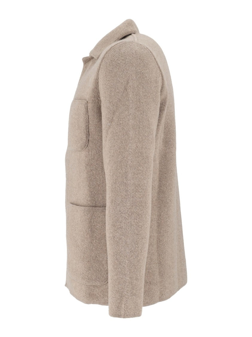 Lardini Cashmere Knit Jacket