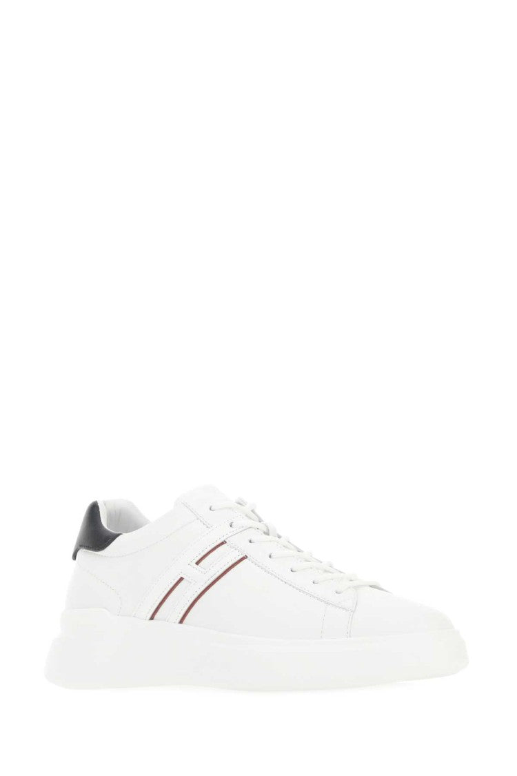 Hogan White Leather H580 Sneakers