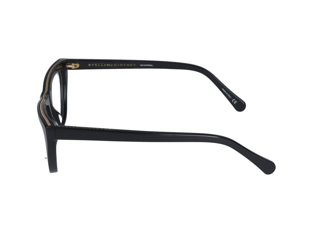 Stella Mccartney Eyeglasses Sc0191o 005 Black Black Transparent 55/15/145