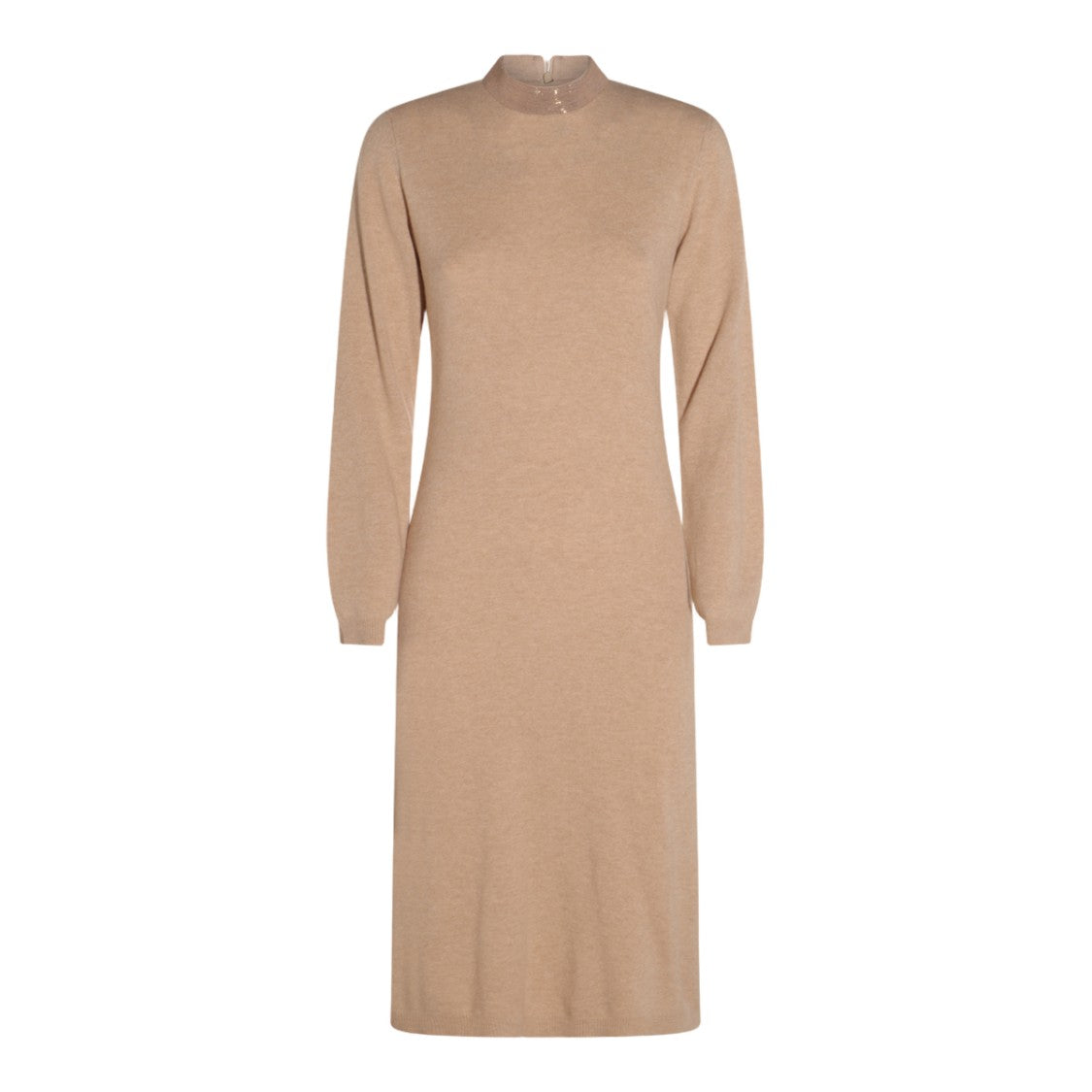 Fabiana Filippi Straight Midi Dress With Shimmer Detail