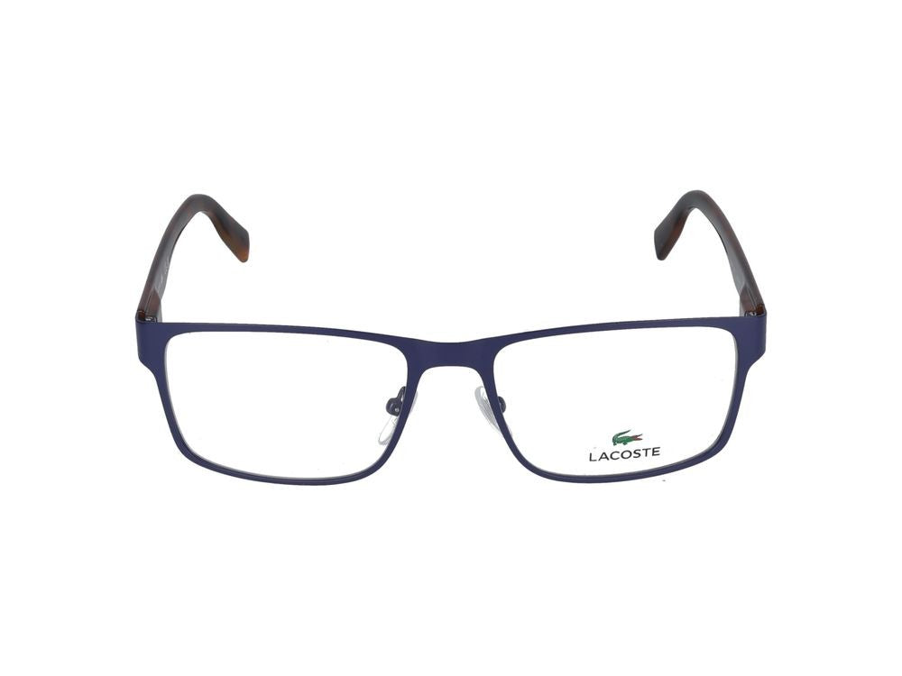 Lacoste Matte Blue L2283 Metal Rectangular Eyeglasses
