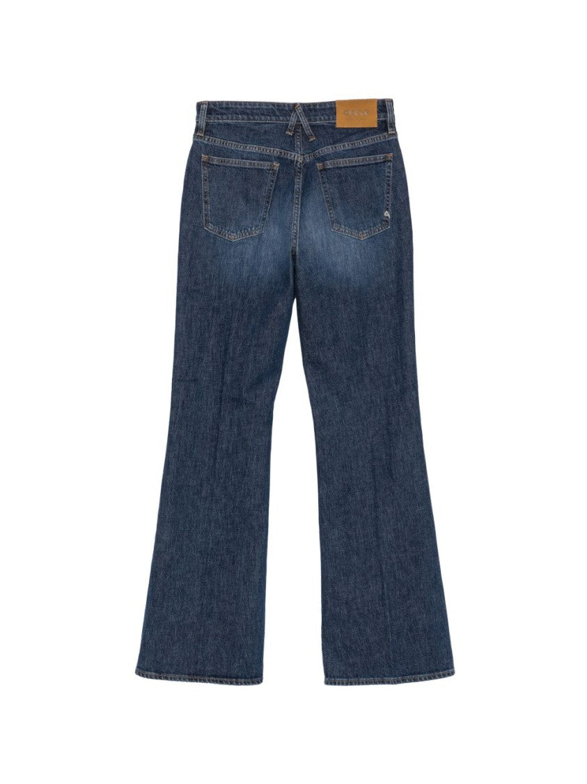 Cycle Classic Five-Pocket Flared-Leg Jeans