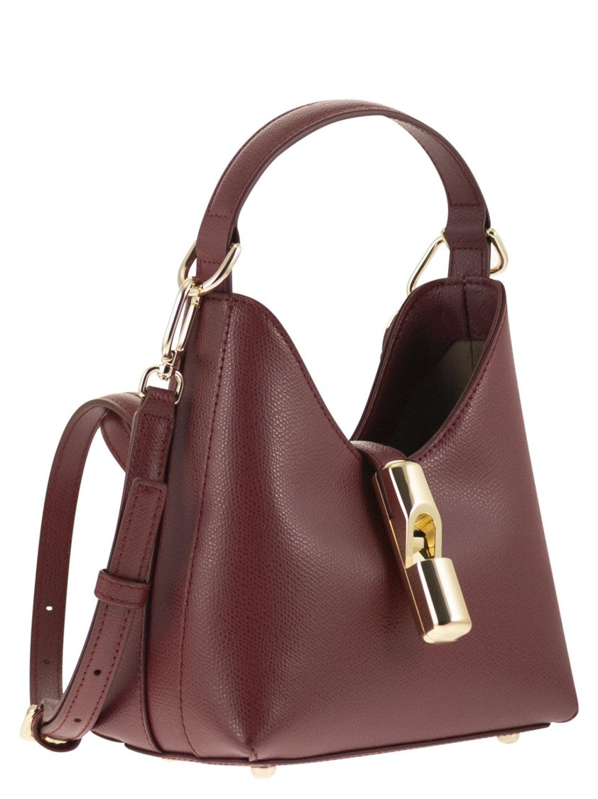 Furla Mini Hobo Bag With Trapezoidal Silhouette