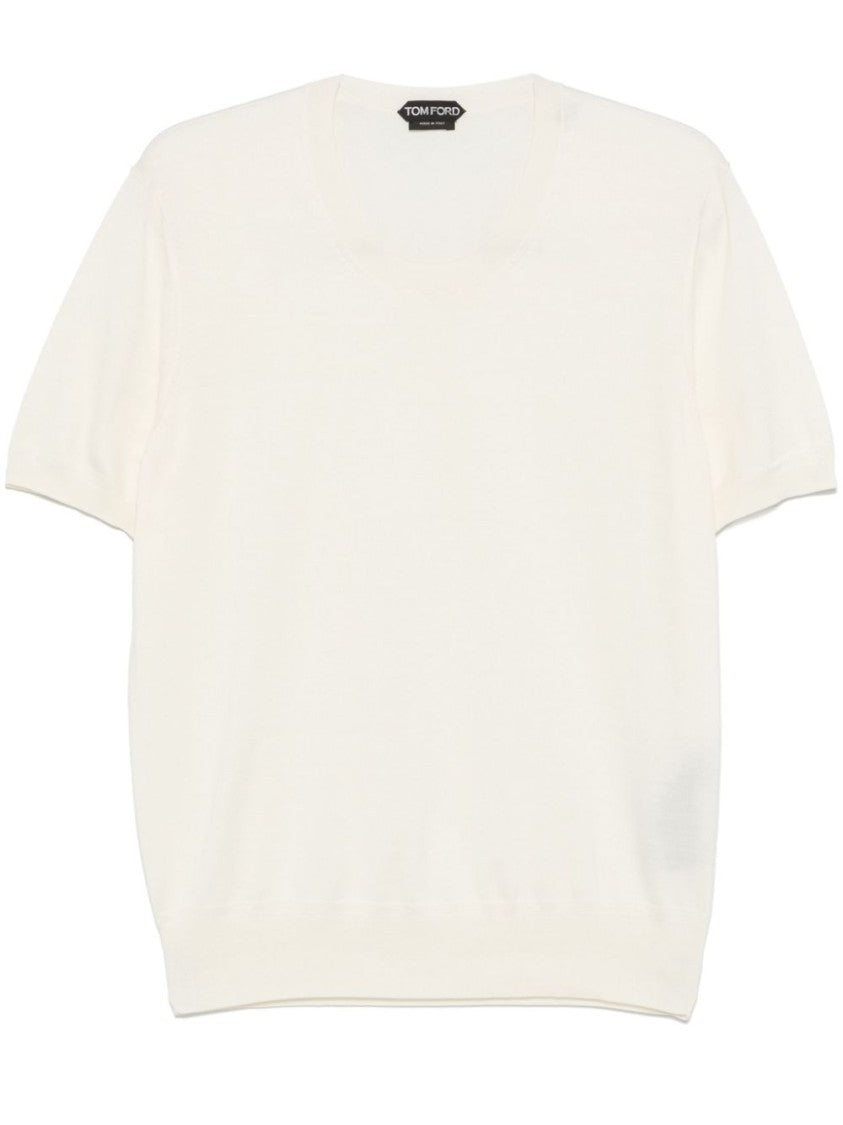 Tom Ford White Relaxed Fit T-Shirt