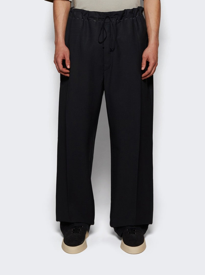 Maison Margiela Creased Pants Midnight Blue