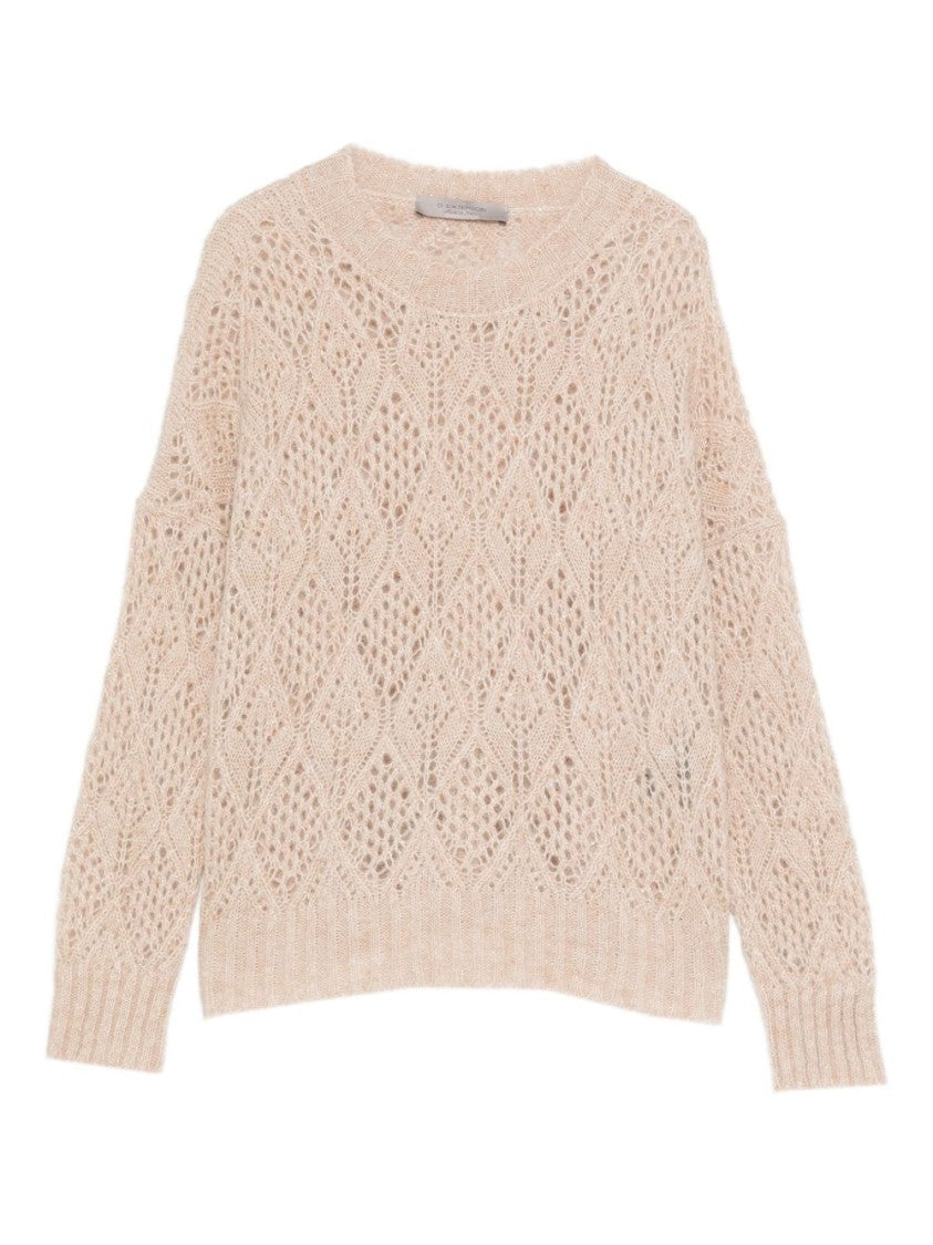 D. Exterior Soft Knit Sweater In Classic Beige Tone