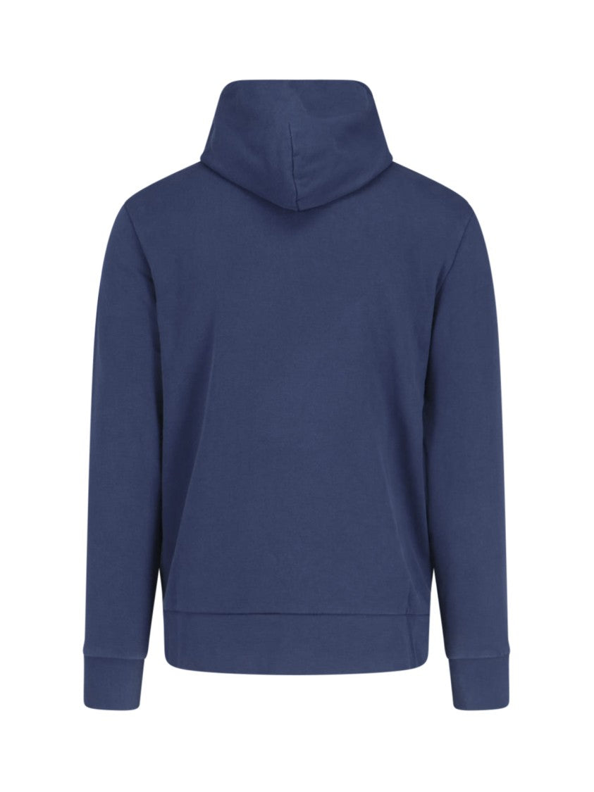 Polo Ralph Lauren Classic Hoodie Sweater With Adjustable Drawstring And Embroidered Logo