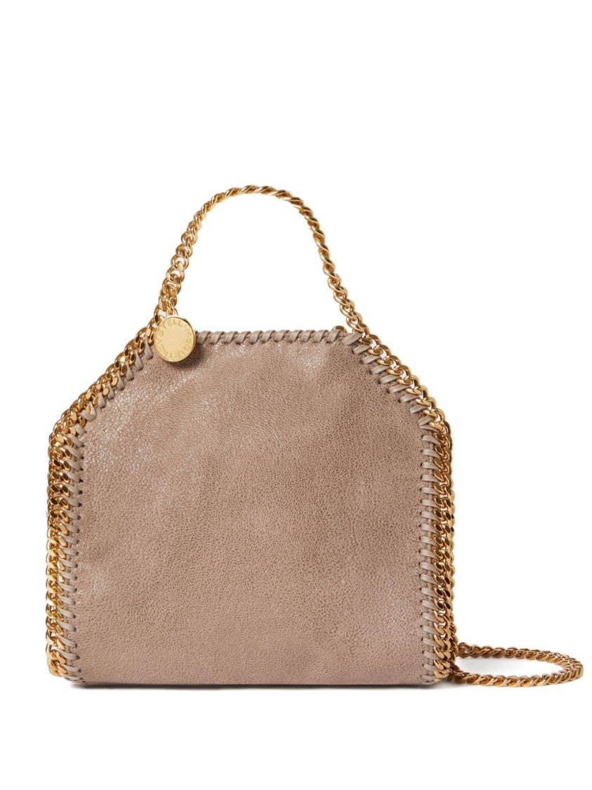 Stella Mccartney Hexagonal-Shaped Textured Bag With Chain Strap