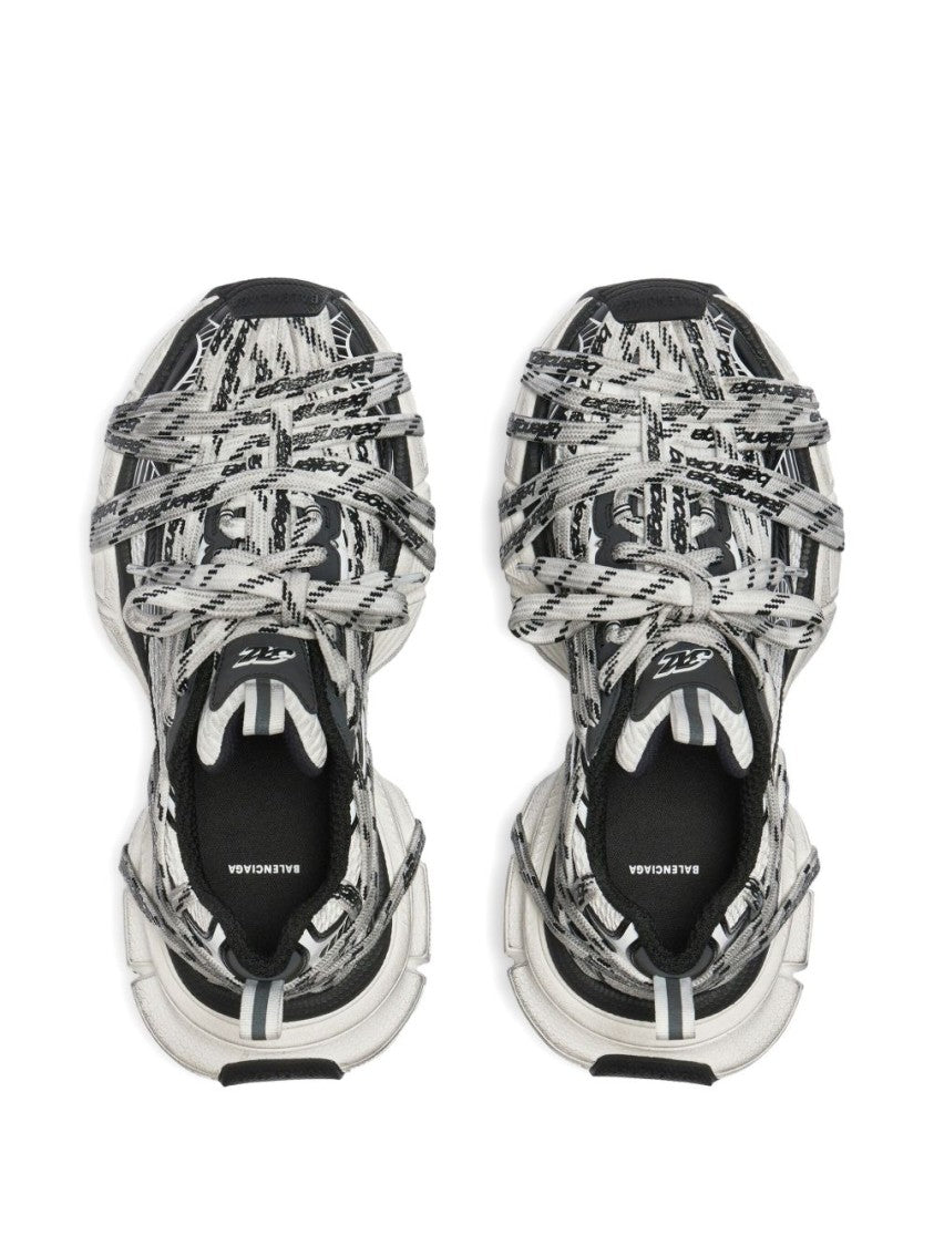 Balenciaga Men's 3Xl Extreme Laces Logo Sneaker