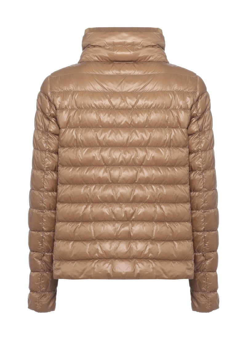 Herno Brown Reversible Quilted Down Jacket