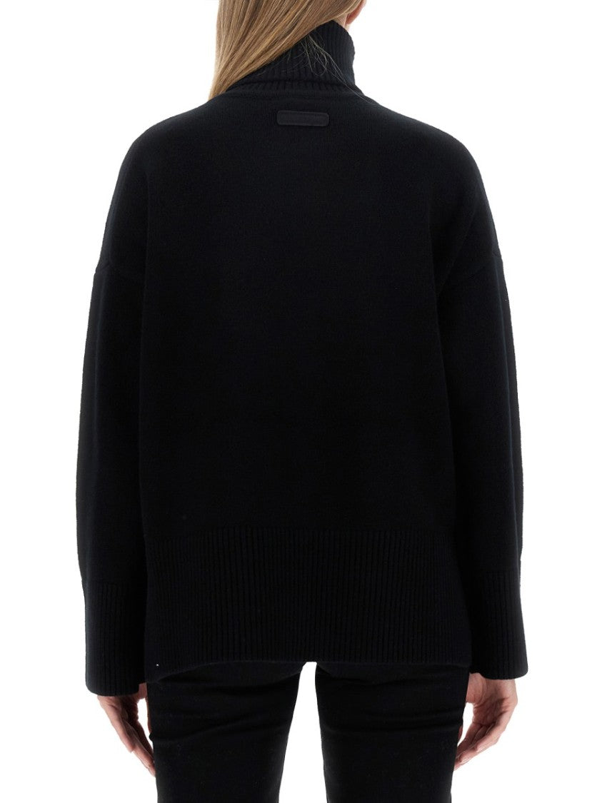 Canada Goose Relaxed Fit Cashmere Turtleneck Sweater