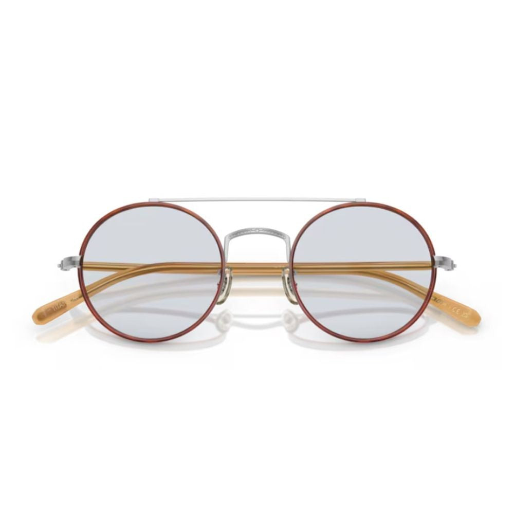 Oliver Peoples Ov1355t Etlin 5036 Silver/ Amber Eyewear
