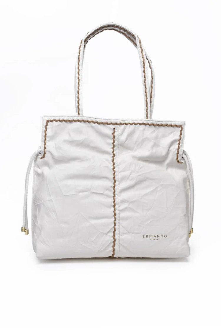 Ermanno Firenze Tanisha Tote Large - White