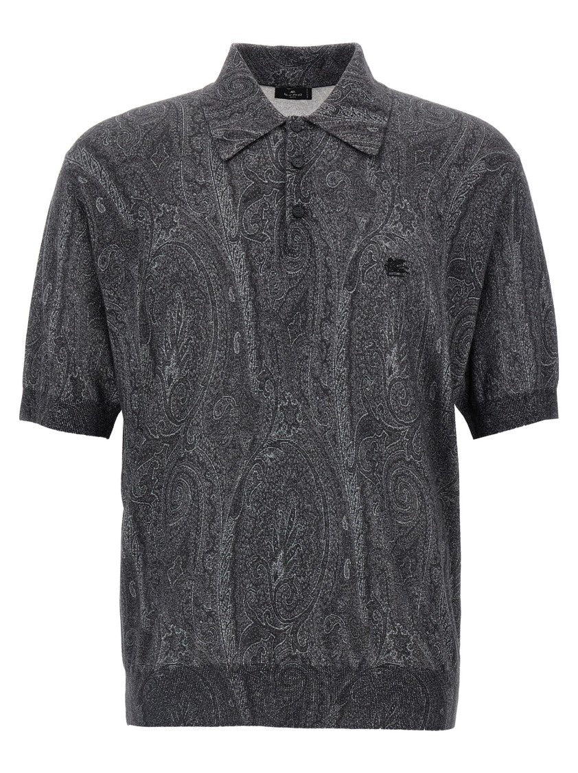 Etro Paisley' Polo Shirt