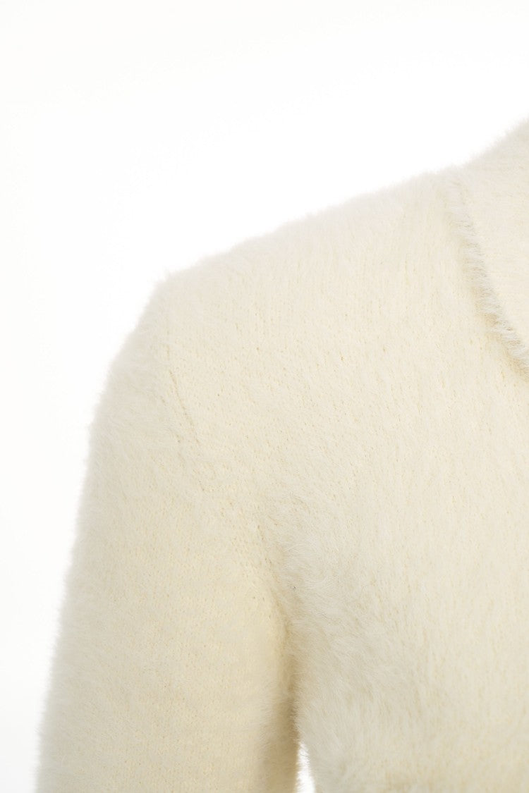 Elisabetta Franchi Short-Sleeve Knit Cardigan