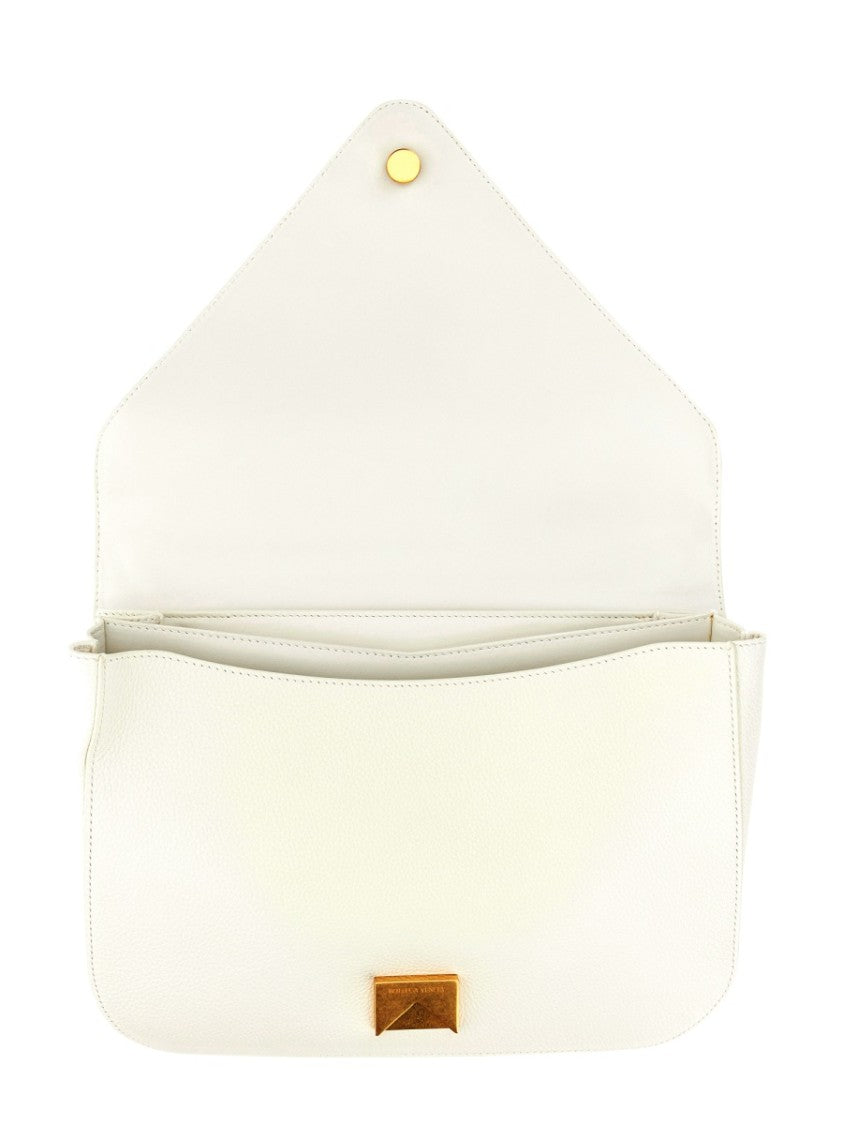 Bottega Veneta Compact Shoulder Bag With Adjustable Leather Strap