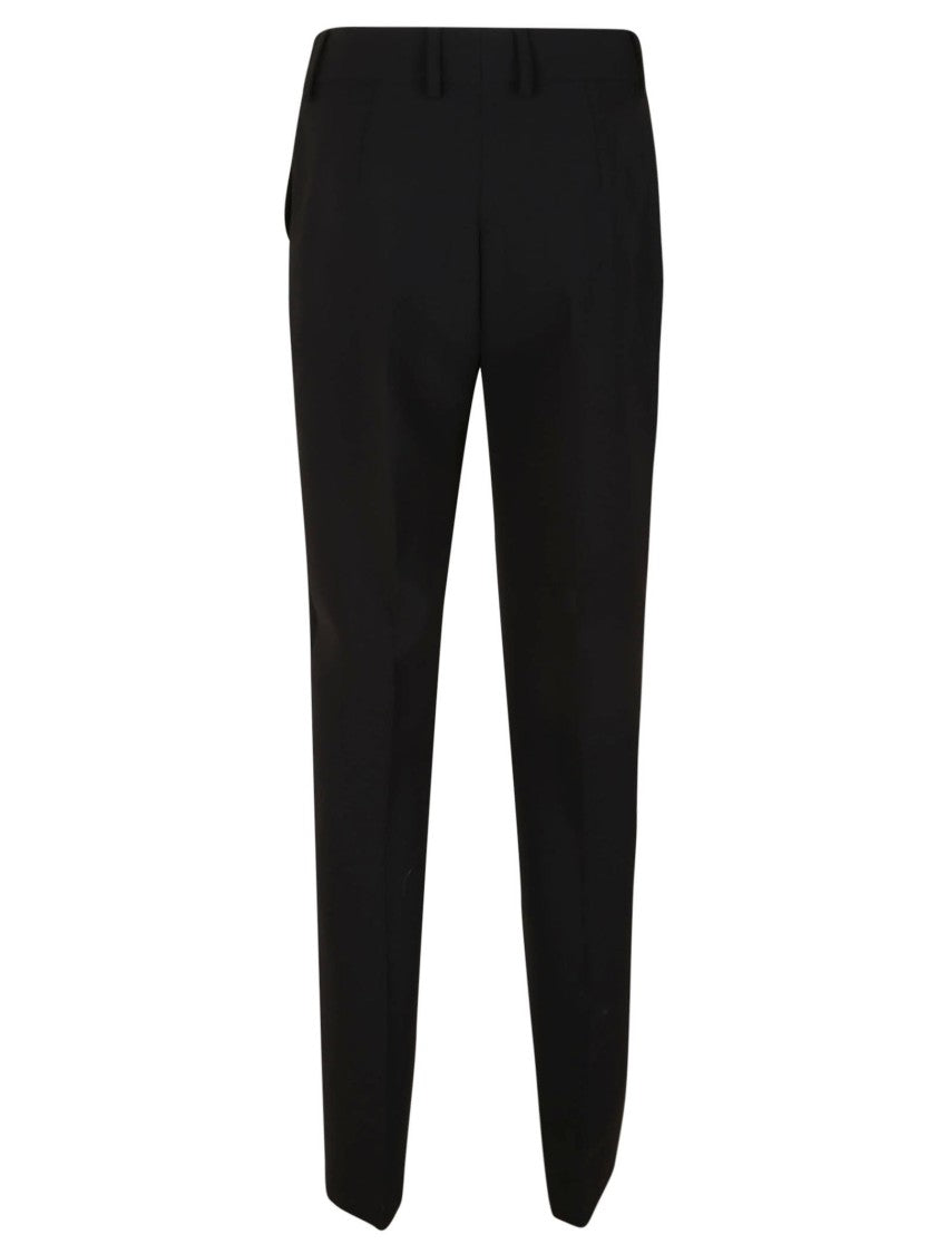 Alberta Ferretti Tailored Straight-Leg Trousers With Classic Waistband