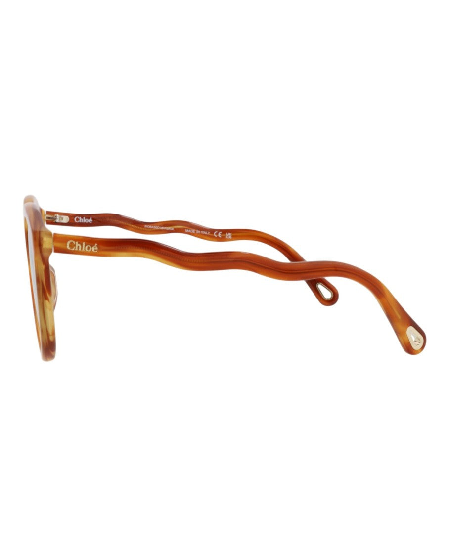 Chloé Round-Frame Bio Acetate Sunglasses