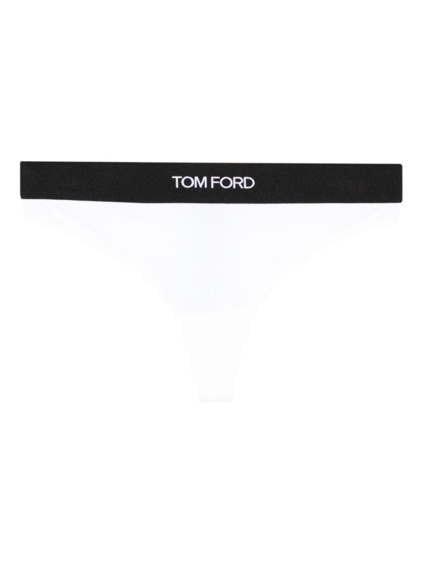 Tom Ford White Band Logo Underwear Boxer Briefs