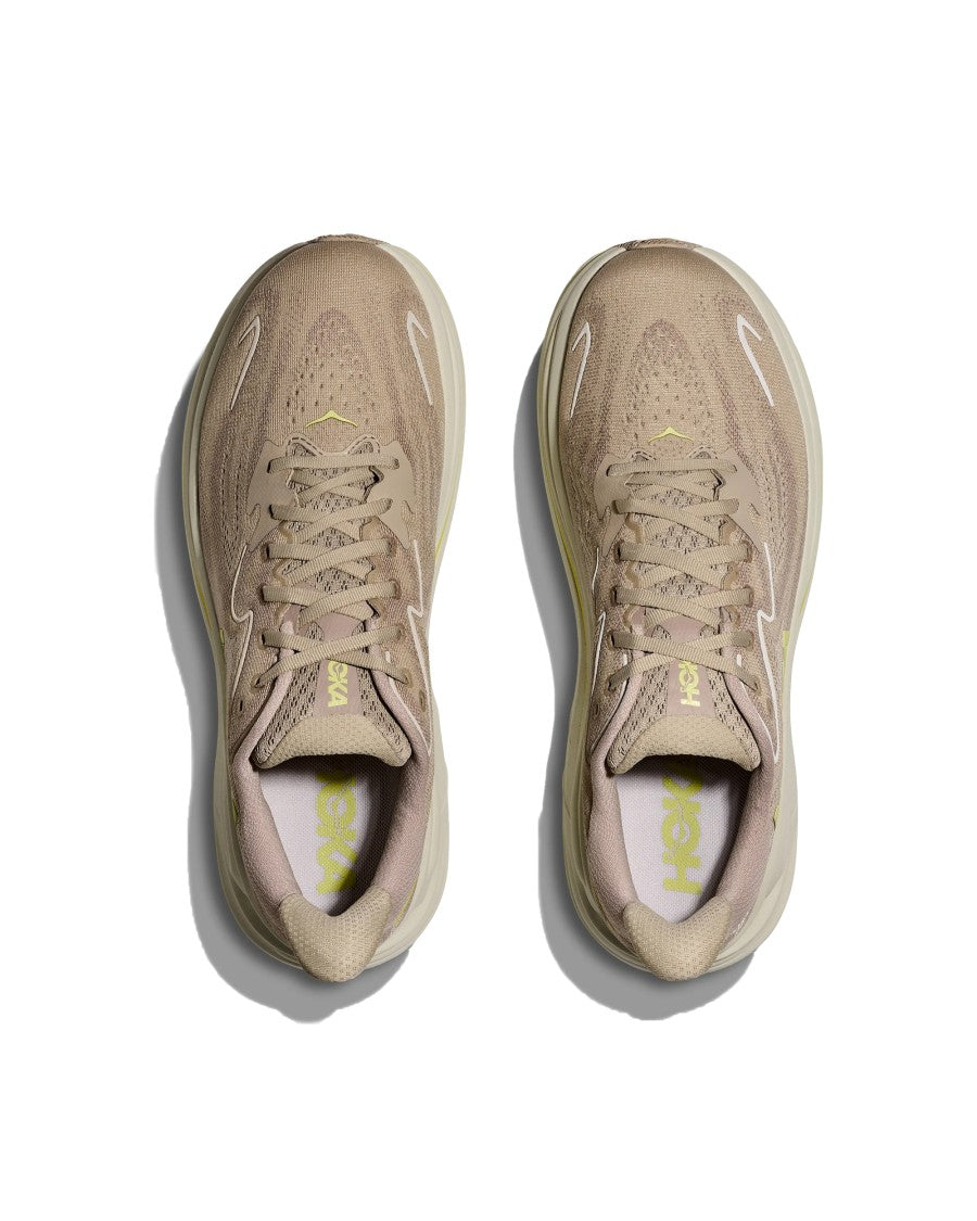 Hoka M Clifton 10 Raw Linen/Stone Sneakers