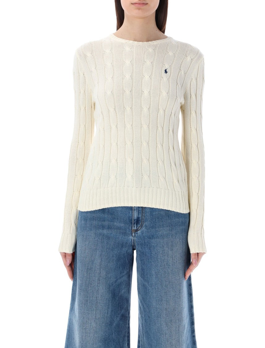 Polo Ralph Lauren Julianna Slim Fit Cable Knit Sweater