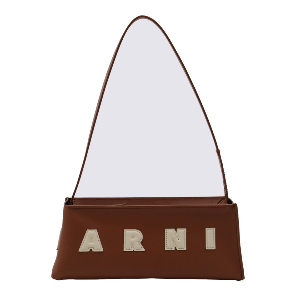 Marni Rectangular Shoulder Bag With Bold Lettering