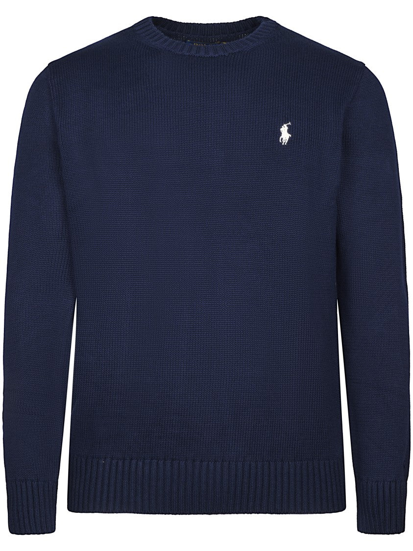 Polo Ralph Lauren Embroidered Logo Classic Crewneck Sweater