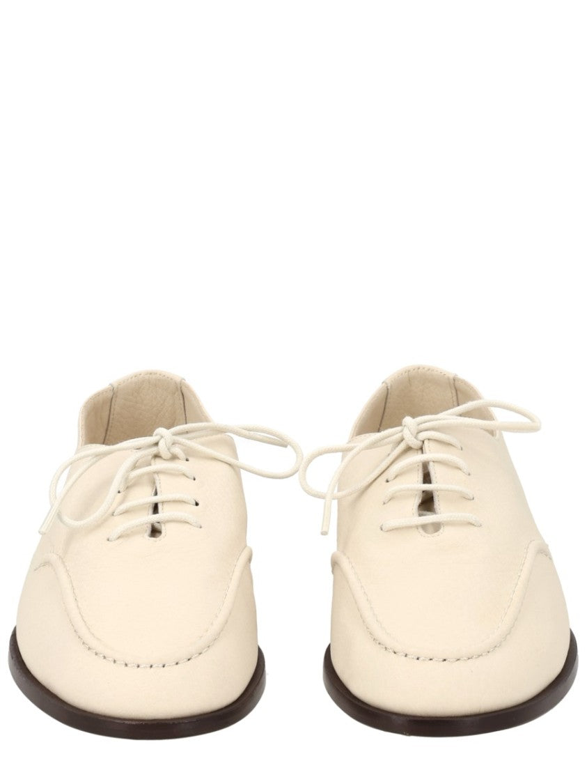 Hereu Juliol Smooth Rounded Toe Loafers