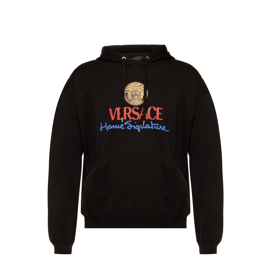 Versace Logo Hooded Sweatshirt