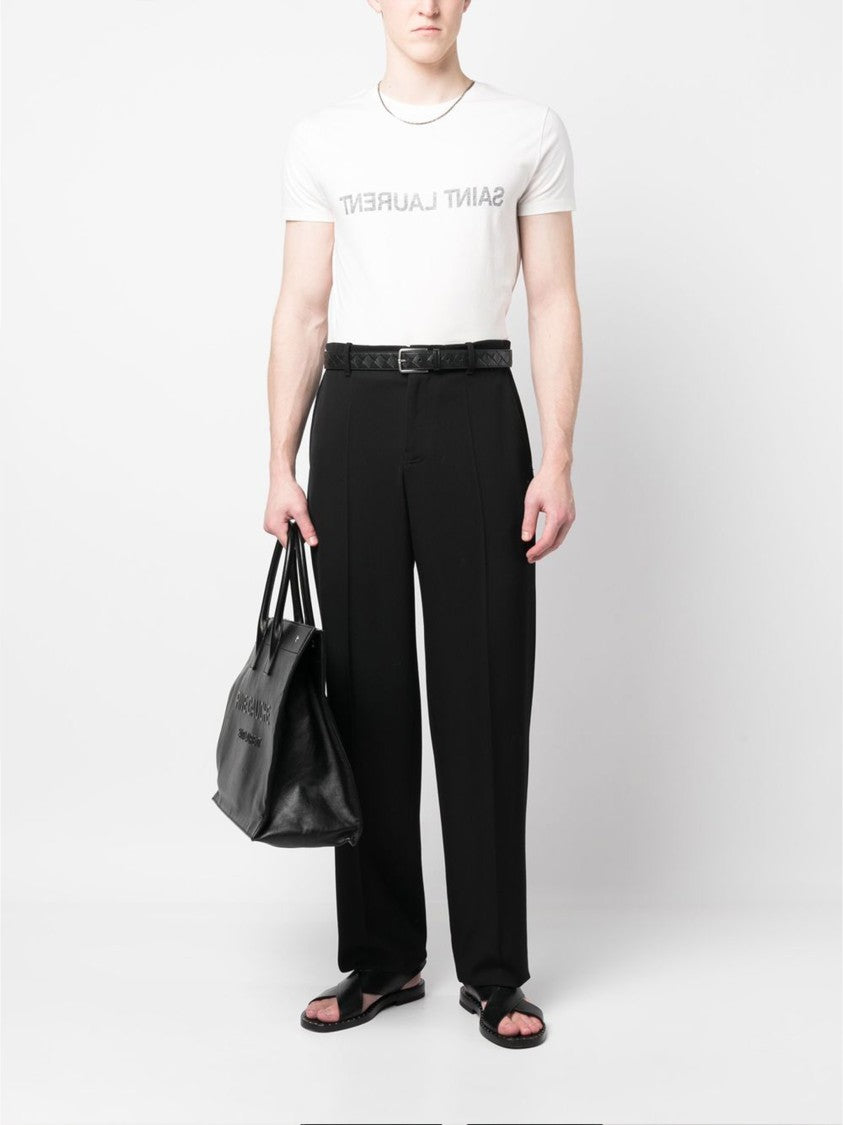 Saint Laurent Saint Laurent Reversed Logo T-Shirt