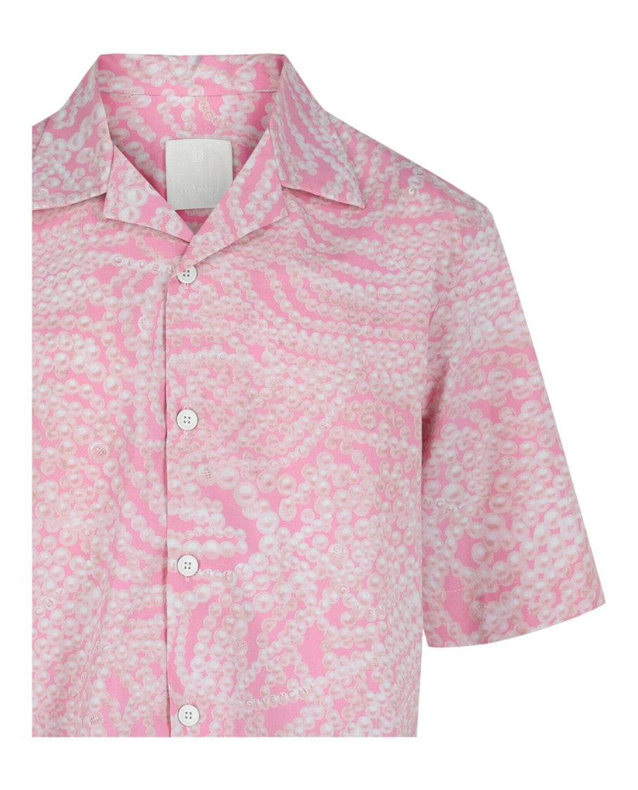 Givenchy Pearl Print Hawaiian Shirt