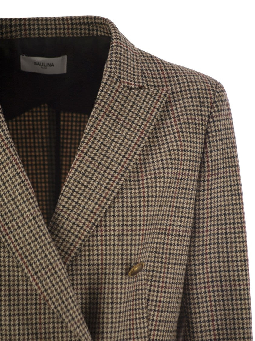 Saulina Anita - Double-Breasted Blazer