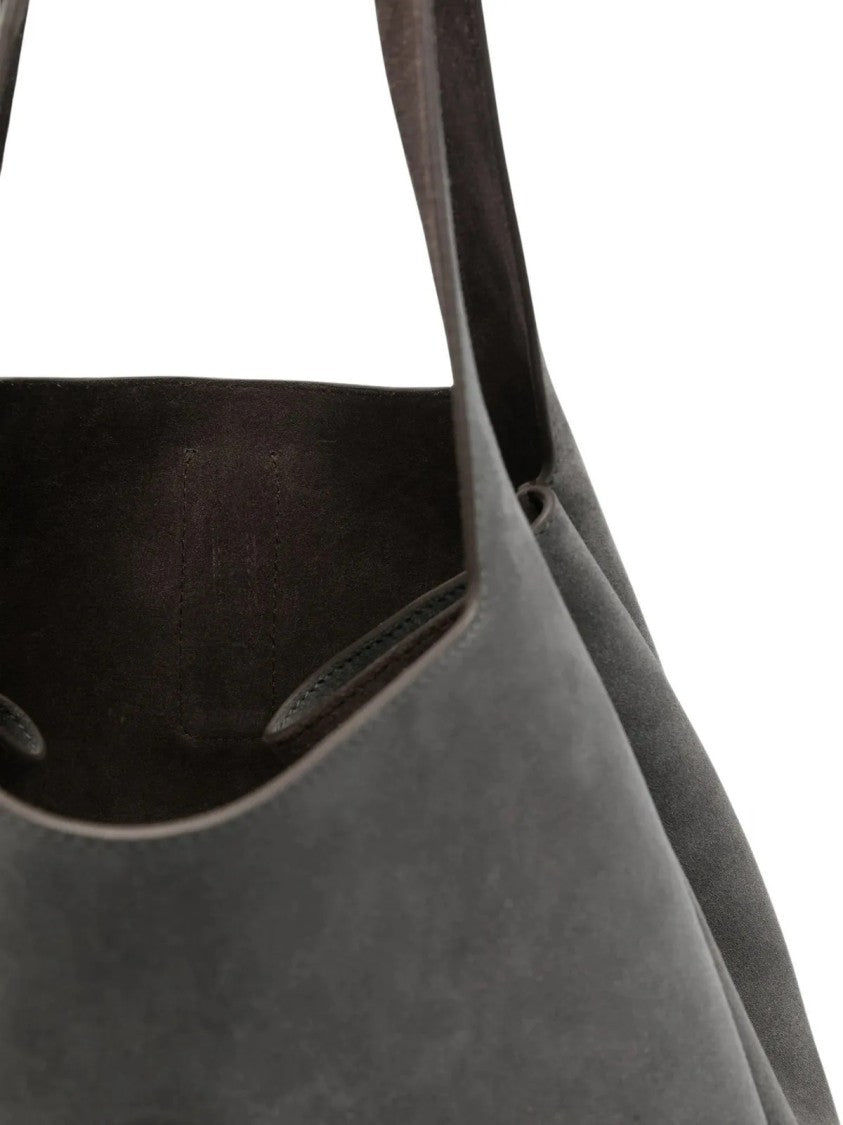 Hogan Suede Metallic H-Clasp Handbag