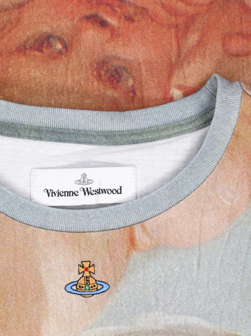 Vivienne Westwood Short-Sleeve T-Shirt With Cherubic Artwork