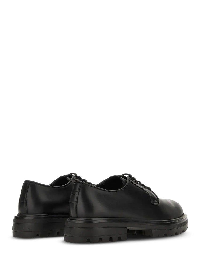 Hogan Men's Black Leather Sneakers