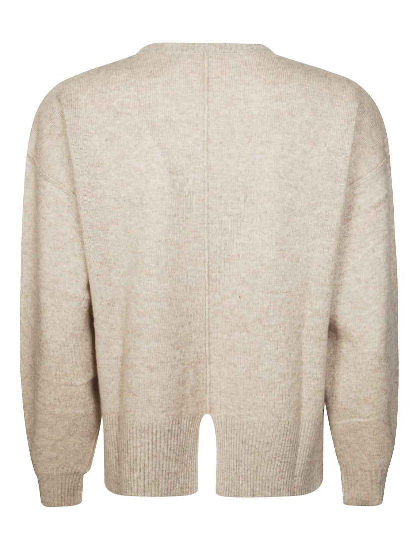 Absolut Cashmere Round Neck Pullover With Back Seam