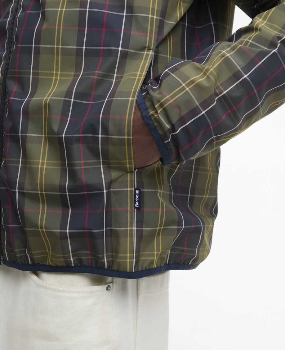Barbour Navy Blue Reversible Polyamide Jacket