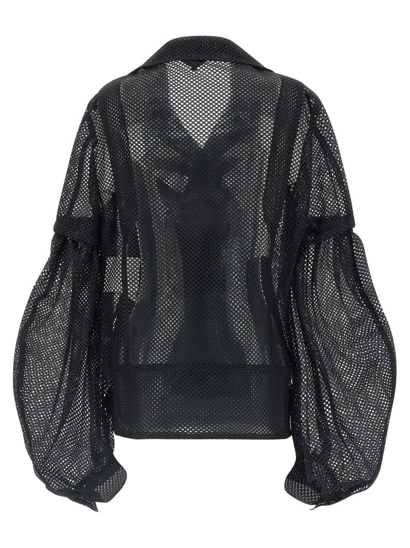 Comme Des Garçons Mesh Fabric Jacket