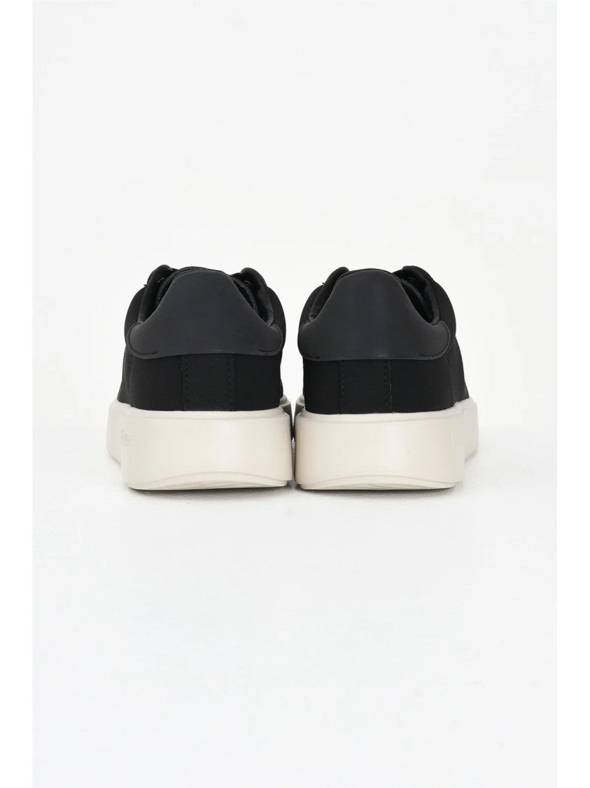 Blauer Black Rubber-Blend Minimalist Sneakers