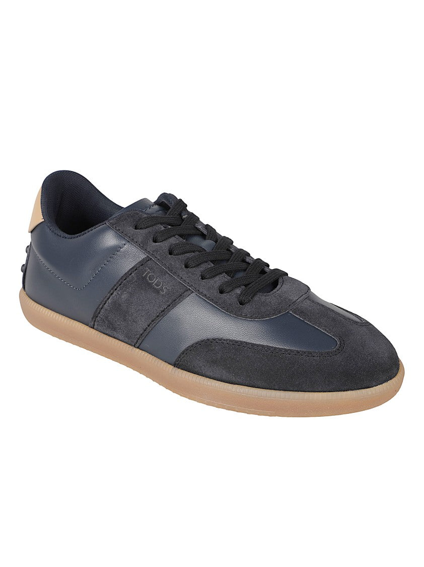 Tod's Low-Profile Sneakers With Suede And Leather Accents